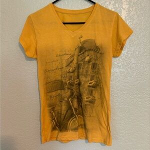 Yellow top from Barcelona